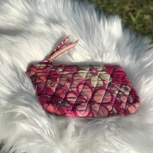 Vera Bradley Small Zip Essentials Bag PRETTY! - Picture 6 of 10